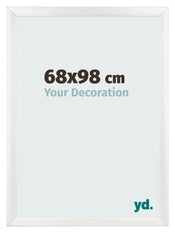 Bilderrahmen 68x98cm Weiß Vintage MDF Pisa Vorne Messe | Yourdecoration.de