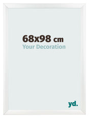 Bilderrahmen 68x98cm Weiß Vintage MDF Pisa Vorne Messe | Yourdecoration.de