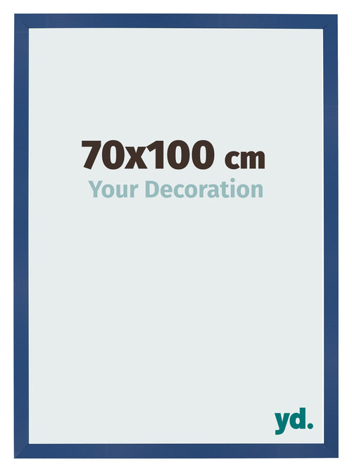 Bilderrahmen 70x100 cm Dunkelblau MDF Bologna Vorne Messe | Yourdecoration.de