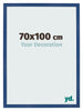 Bilderrahmen 70x100 cm Dunkelblau MDF Bologna Vorne Messe | Yourdecoration.de