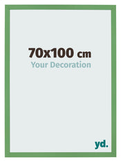 Bilderrahmen 70x100 cm Grun MDF Bologna Vorne Messe | Yourdecoration.de