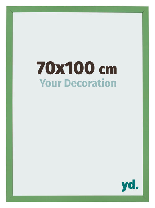 Bilderrahmen 70x100 cm Grun MDF Bologna Vorne Messe | Yourdecoration.de