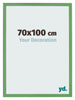 Bilderrahmen 70x100 cm Grun MDF Bologna Vorne Messe | Yourdecoration.de