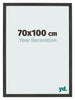 Bilderrahmen 70x100cm Antrazit MDF Bologna Vorne Messe | Yourdecoration.de