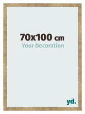 Bilderrahmen 70x100cm Gold Antik MDF Bologna Vorne Messe | Yourdecoration.de
