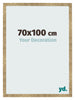 Bilderrahmen 70x100cm Gold Antik MDF Bologna Vorne Messe | Yourdecoration.de