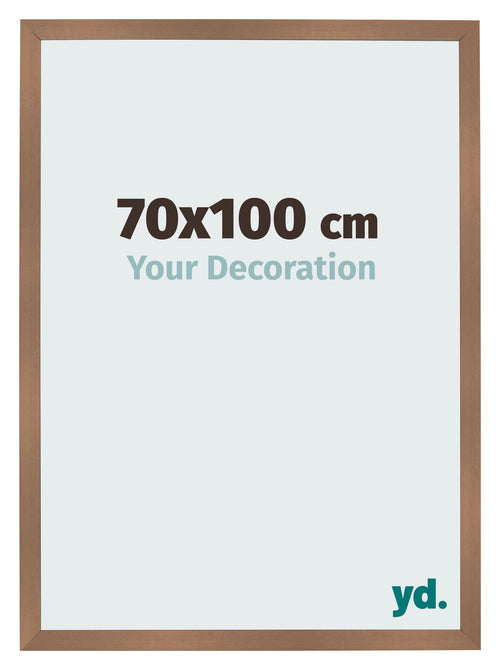 Bilderrahmen 70x100cm Kupfer Dekor MDF Bologna Vorne Messe | Yourdecoration.de