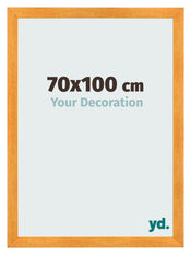Bilderrahmen 70x100cm Orange MDF Pisa Vorne Messe | Yourdecoration.de