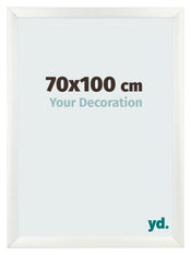 Bilderrahmen 70x100cm Weiß Vintage MDF Pisa Vorne Messe | Yourdecoration.de