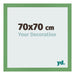 Bilderrahmen 70x70 cm Grun MDF Bologna Vorne Messe | Yourdecoration.de