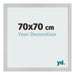 Bilderrahmen 70x70cm Edelstahl MDF Bologna Vorne Messe | Yourdecoration.de