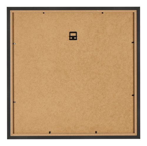 Bilderrahmen 70x70cm Schwarz Matt MDF Bologna Ruckseite | Yourdecoration.de