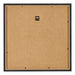 Bilderrahmen 70x70cm Schwarz Matt MDF Bologna Ruckseite | Yourdecoration.de