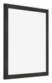 Bilderrahmen 70x70cm Schwarz Matt MDF Bologna Vorne Schrag | Yourdecoration.de