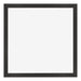 Bilderrahmen 70x70cm Schwarz Matt MDF Bologna Vorne | Yourdecoration.de