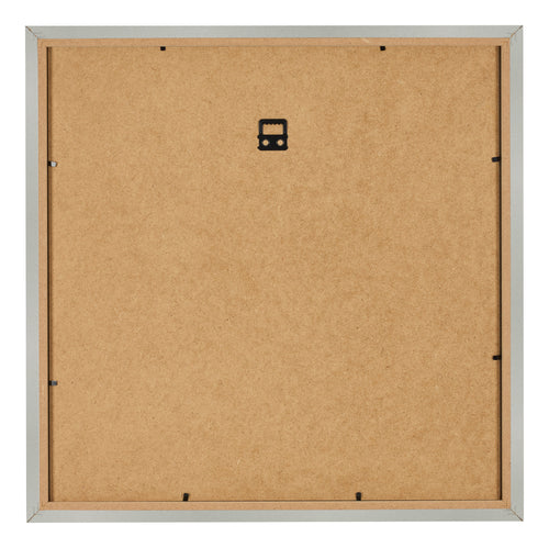 Bilderrahmen 70x70cm Silber Matt MDF Bologna Ruckseite | Yourdecoration.de