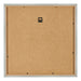 Bilderrahmen 70x70cm Silber Matt MDF Bologna Ruckseite | Yourdecoration.de