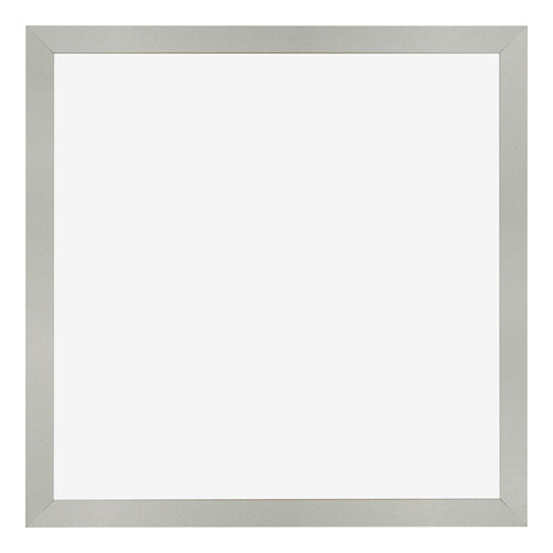 Bilderrahmen 70x70cm Silber Matt MDF Bologna Vorne | Yourdecoration.de
