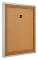 Bilderrahmen 70x70cm Silber Matt MDF Lazio Ruckseite Schrag | Yourdecoration.de