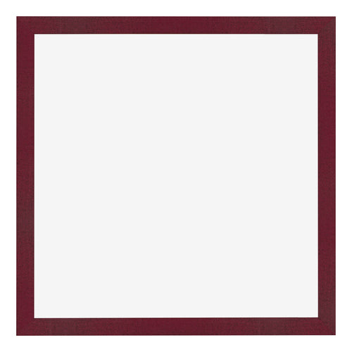 Bilderrahmen 70x70cm Weinrot Gewischt MDF Bologna Vorne | Yourdecoration.de