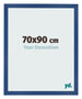 Bilderrahmen 70x90 cm Dunkelblau MDF Bologna Vorne Messe | Yourdecoration.de