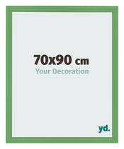 Bilderrahmen 70x90 cm Grun MDF Bologna Vorne Messe | Yourdecoration.de