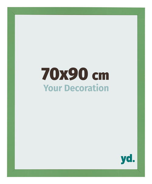 Bilderrahmen 70x90 cm Grun MDF Bologna Vorne Messe | Yourdecoration.de