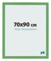 Bilderrahmen 70x90 cm Grun MDF Bologna Vorne Messe | Yourdecoration.de