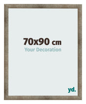 Bilderrahmen 70x90 cm Metall Vintage MDF Bologna Vorne Messe | Yourdecoration.de