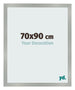 Bilderrahmen 70x90cm Aluminium Gebürstet MDF Bologna Vorne Messe | Yourdecoration.de