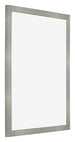 Bilderrahmen 70x90cm Aluminium Gebürstet MDF Bologna Vorne Schrag | Yourdecoration.de