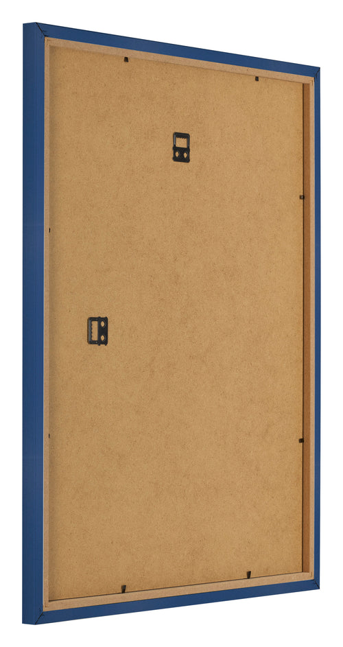 Bilderrahmen 70x90cm Dunkelblau MDF Bologna Ruckseite Schrag | Yourdecoration.de