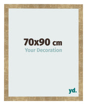 Bilderrahmen 70x90cm Gold Antik MDF Bologna Vorne Messe | Yourdecoration.de