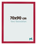 Bilderrahmen 70x90cm Rot MDF Bologna Vorne Messe | Yourdecoration.de