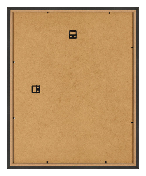 Bilderrahmen 70x90cm Schwarz Matt MDF Bologna Ruckseite | Yourdecoration.de