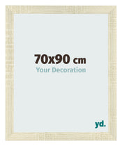 Bilderrahmen 70x90cm Sonoma Eiche MDF Pisa Vorne Messe | Yourdecoration.de