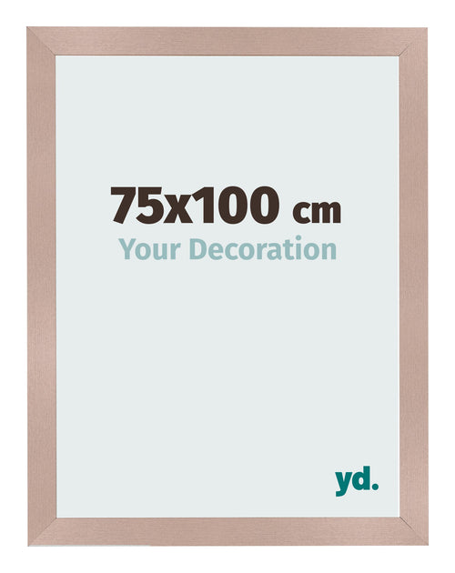 Bilderrahmen 75x100 cm Altrosa MDF Bologna Vorne Messe | Yourdecoration.de
