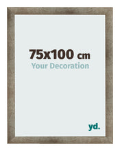 Bilderrahmen 75x100 cm Metall Vintage MDF Bologna Vorne Messe | Yourdecoration.de
