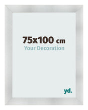 Bilderrahmen 75x100cm Aluminium Gebürstet MDF Pisa Vorne Messe | Yourdecoration.de