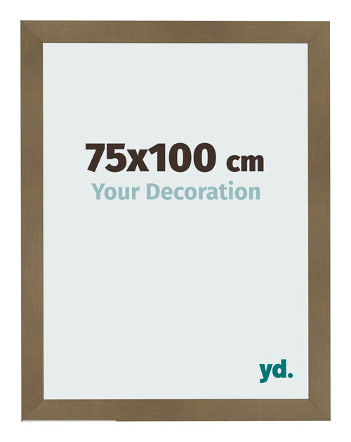 Bilderrahmen 75x100cm Bronze Dekor MDF Bologna Vorne Messe | Yourdecoration.de