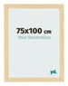 Bilderrahmen 75x100cm Buche Dekor MDF Bologna Vorne Messe | Yourdecoration.de