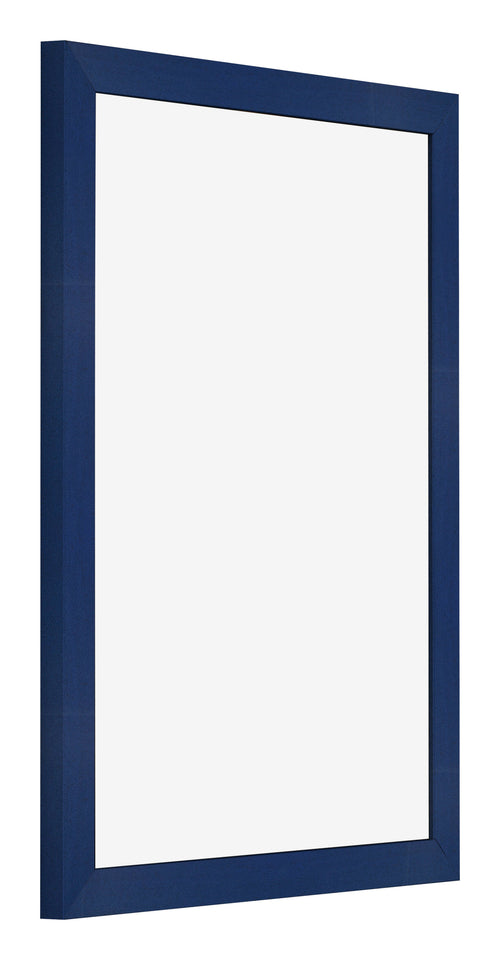 Bilderrahmen 75x100cm Dunkelblau Gewischt MDF Bologna Vorne Schrag | Yourdecoration.de