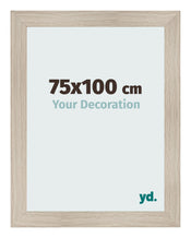 Bilderrahmen 75x100cm Eiche Rustikal MDF Pisa Vorne Messe | Yourdecoration.de