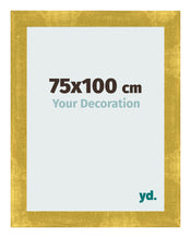 Bilderrahmen 75x100cm Gold Vintage MDF Pisa Vorne Messe | Yourdecoration.de