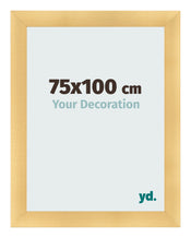 Bilderrahmen 75x100cm Gold Vintage MDF Pisa Vorne Messe | Yourdecoration.de