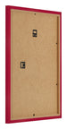 Bilderrahmen 75x100cm Rot MDF Bologna Ruckseite Schrag | Yourdecoration.de