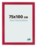 Bilderrahmen 75x100cm Rot MDF Bologna Vorne Messe | Yourdecoration.de