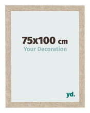 Bilderrahmen 75x100cm Sonoma Eiche MDF Bologna Vorne Messe | Yourdecoration.de