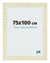 Bilderrahmen 75x100cm Sonoma Eiche MDF Pisa Vorne Messe | Yourdecoration.de