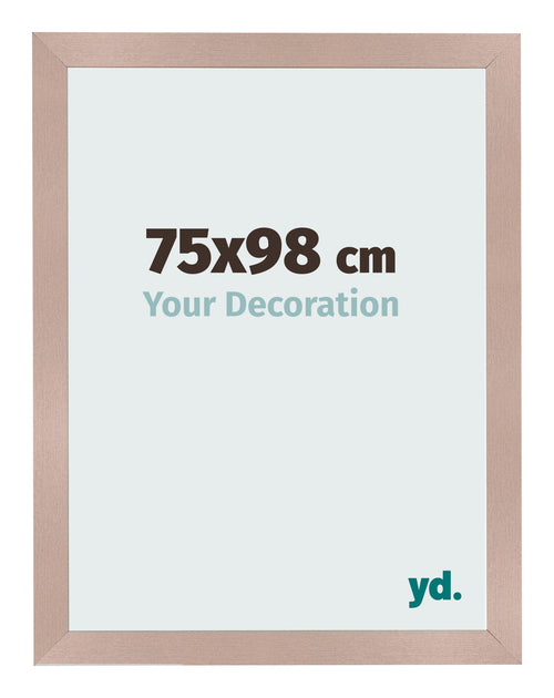 Bilderrahmen 75x98 cm Altrosa MDF Bologna Vorne Messe | Yourdecoration.de